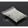 Smooth Polished Finish Metal Spacer Round Beads Tiny Ball Beads for Jewelry Making 3000pcs 2mm Silver Smooth Polished Finish Metal Spacer Round Beads Tiny Ball Beads for Jewelry Making 3000pcs 2mm Silver