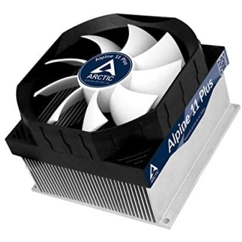 ARCTIC Alpine 11 Plus CPU Cooler - Intel, Supports Multiple Sockets, 92mm PWM Fan at 23dBA