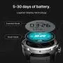 TicWatch Pro, Premium Smartwatch with Layered Display for Long Battery Life, NFC Payment and GPS Build-in, Wear OS by Google, Sleep Tracking, Compatible with iOS and Android (Silver)