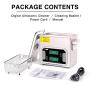 DK SONIC Professional Ultrasonic Cleaner- 3L Sonic Cleaner with Heater and Basket for Denture, Coins,Small Metal Parts,Record,Circuit Board,Daily Necessaries,Tattoo Equipment,Lab Tools,etc