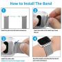 Maxjoy Compatible with Fitbit Versa Bands, Versa 2 Stainless Steel Metal Band Mesh Replacement Bracelet Wristband with Protective Case Compatible with Fitbit Versa 2 1 Watch, Colorful