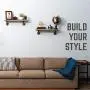 Rustic Industrial Angle Shelf Brackets - 4 Inch Pipe Double Flange Bracket Set of Four, Iron Metal Grey Black Fittings, Custom DIY Floating Shelves, Wall Mounted Vintage Furniture Decorations, 4 Pack Rustic Industrial Angle Shelf Brackets - 4 Inch Pipe Double Flange Bracket Set of Four, Iron Metal Grey Black Fittings, Custom DIY Floating Shelves, Wall Mounted Vintage Furniture Decorations, 4 Pack