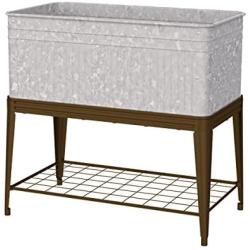 Panacea 83479 Vintage Raised Garden Bed Planter on Stand