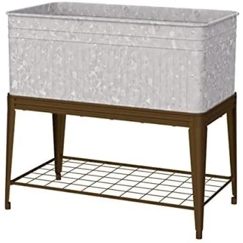 Panacea 83479 Vintage Raised Garden Bed Planter on Stand