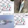 Clear Glass Crystal Water Drop Prism Pendant Rainbow Suncatcher Decor DIY Hanging Drop Chandelier Parts Beads 2Pcs