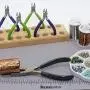 Duck-Bill Pliers to Flatten or Loop Metal Wire and Sheets, Jewelry Making Supplies Duck-Bill Pliers to Flatten or Loop Metal Wire and Sheets, Jewelry Making Supplies