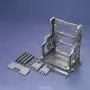 Bandai Hobby System Base 001 Builders Parts 1/144 Action Figure, Gunmetal Bandai Hobby System Base 001 Builders Parts 1/144 Action Figure, Gunmetal