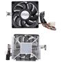 Vbestlife 12V CPU Cooling Fan, Extruded Aluminum Heatsink CPU Cooler Hydraulic Bearing 2200RPM High Speed 7015 Silent Fan for AMD