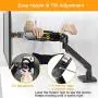 ErGear 22-35” Premium Single Monitor Stand Mount w/USB, Ultrawide Computer Screen Desk Mount w/Full Motion Gas Spring Arm, Height/Tilt/Swivel/Rotation Adjustable, Holds from 6.6lbs to 26.5lbs ErGear 22-35” Premium Single Monitor Stand Mount w/USB, Ultrawide Computer Screen Desk Mount w/Full Motion Gas Spring Arm, Height/Tilt/Swivel/Rotation Adjustable, Holds from 6.6lbs to 26.5lbs