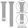 SWEES Compatible with iWatch 38mm 40mm 42mm 44mm, Stainless Steel Metal Narrow Small Soft Thin Replacement Compatible for iWatch Series 6 5 4 3 2 1 SE Women Men, Black, Champagne, Silver, Rose Gold SWEES Compatible with iWatch 38mm 40mm 42mm 44mm, Stainless Steel Metal Narrow Small Soft Thin Replacement Compatible for iWatch Series 6 5 4 3 2 1 SE Women Men, Black, Champagne, Silver, Rose Gold