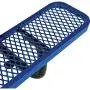 72'' Rectangular Picnic Table, Surface Mount, Blue 72'' Rectangular Picnic Table, Surface Mount, Blue