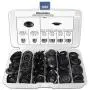 Woodzdon 141 Pcs Plugs in Box Auto Body Black Plastic Hole Plug Button and Flush Mount Sheet Metal Plug Assortment Kit Assorted Set Replacement for Auveco A6831 fits for GM for Ford for Chrysler Woodzdon 141 Pcs Plugs in Box Auto Body Black Plastic Hole Plug Button and Flush Mount Sheet Metal Plug Assortment Kit Assorted Set Replacement for Auveco A6831 fits for GM for Ford for Chrysler