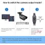 ZOSI 1080P Hybrid 4-in-1 HD TVI/CVI/AHD/CVBS 1920TVL 2.0MP CCTV Camera Home Security System 80ft Day/Night Vision Metal Waterproof Housing For 960H,720P,1080P,5MP,4K analog Surveillance DVR