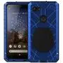 Feitenn Google Pixel 3A XL Case, Pixel 3A XL Case Heavy Duty, Gorilla Glass Armor Aluminum Alloy Metal Cover Bumper Military Shockproof Hard Defender Men Gift for Google Pixel 3A XL - Blue