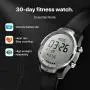 TicWatch Pro, Premium Smartwatch with Layered Display for Long Battery Life, NFC Payment and GPS Build-in, Wear OS by Google, Sleep Tracking, Compatible with iOS and Android (Silver)