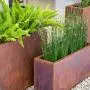 Veradek Metallic Series Corten Steel Span Planter Veradek Metallic Series Corten Steel Span Planter