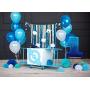 Metallic Royal Blue Balloons 72 Pack - Blue Metallic Balloons 12 Inch for Mermaid Birthday Baby Shower Party the Under Sea Party Graduation Decorations