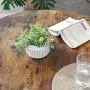 VASAGLE ALINRU Round Coffee Table, Industrial Style Cocktail Table, Durable Metal Frame, Easy to Assemble, for Living Room, Rustic Brown ULCT88X VASAGLE ALINRU Round Coffee Table, Industrial Style Cocktail Table, Durable Metal Frame, Easy to Assemble, for Living Room, Rustic Brown ULCT88X