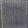 Flash Furniture Gray Rattan Indoor-Outdoor Restaurant Stack Chair Flash Furniture Gray Rattan Indoor-Outdoor Restaurant Stack Chair