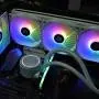 ID-COOLING ZOOMFLOW 360X Snow CPU Water Cooler 5V Addressable RGB AIO Cooler 360mm CPU Liquid Cooler 3X120mm RGB Fan, Intel 115X/1200/2066, AMD AM4