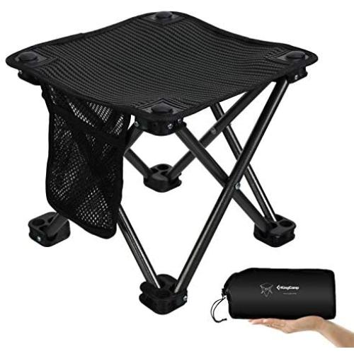 KingCamp Camping Stool Small Protable Backpacking Slacker Chair
