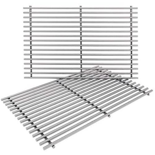 SHINESTAR 7639 Grill Grates for Weber Spirit 300 Series, Genesis Silver B C, Genesis Gold B C, Heavy Duty Stainless Steel (17.3 x 11.8)