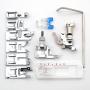 KUNPENG - #5011L-C +001947.70.00 11 PCS Presser feet ATTACHMENTS FIT for BERNINA Old Style Machines 530 730 830 801 930