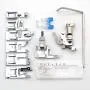 KUNPENG - #5011L-C +001947.70.00 11 PCS Presser feet ATTACHMENTS FIT for BERNINA Old Style Machines 530 730 830 801 930 KUNPENG - #5011L-C +001947.70.00 11 PCS Presser feet ATTACHMENTS FIT for BERNINA Old Style Machines 530 730 830 801 930
