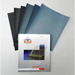 MATADOR SANDING SHEETS WET/DRY WATERPROOF SANDPAPER S/C 7000-1500 6Pc ASSORTMENT (4E)