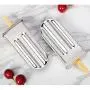 kingleder Stainless Steel Ice Lolly Popsicle Molds Kit/Ice Pop Makers With Tray/100 Reusable Bamboo Sticks/16 Silicone Seals/20 Pop Bags/Cleaning Brush(Set of 10) kingleder Stainless Steel Ice Lolly Popsicle Molds Kit/Ice Pop Makers With Tray/100 Reusable Bamboo Sticks/16 Silicone Seals/20 Pop Bags/Cleaning Brush(Set of 10)