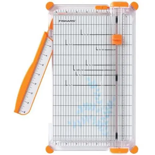 Fiskars 152490-1004 SureCut Deluxe Craft Paper Trimmer, 12 Inch Fiskars 152490-1004 SureCut Deluxe Craft Paper Trimmer, 12 Inch