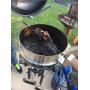 onlyfire Universal Stainless Steel Charcoal Kettle Rotisserie Ring Kit for Weber 2290 and Other Models