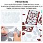 19 Pieces Earring Cutting Dies Leather Teardrop Earrings Die Cuts Leaf Shape Metal Earring Die Cuts for Making Earrings DIY Crafts