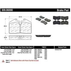 StopTech 309.06090 Street Performance Front Brake Pad