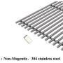 Votenli S6876C (3-Pack) Stainless Steel Cooking Grid Grates Replacement for Charbroil 463420509,463460708,463460710,463461613, 463461614, 466420909,463420508,466420911,463440109B Master Chef 85-3065-6