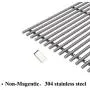 Votenli S6876C (3-Pack) Stainless Steel Cooking Grid Grates Replacement for Charbroil 463420509,463460708,463460710,463461613, 463461614, 466420909,463420508,466420911,463440109B Master Chef 85-3065-6