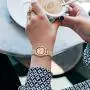 Yutior Stainless Steel Band Compatible with Samsung Galaxy Watch 3 41mm / Galaxy Watch Active 40mm / Active 2 44mm / Galaxy Watch 42mm, 20mm Metal Replacement Band for Women Men, Champagne