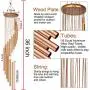 Topspeeder Wind Chime Outdoor Metal Wind Chimes Solid Wood and 18 Scrub Aluminum Alloy Gold Tubes Wind Chime 36’’ Large Garden Wind Chime for Party, Garden, Decor, Gift etc Topspeeder Wind Chime Outdoor Metal Wind Chimes Solid Wood and 18 Scrub Aluminum Alloy Gold Tubes Wind Chime 36’’ Large Garden Wind Chime for Party, Garden, Decor, Gift etc