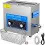 Mophorn 10L Ultrasonic Cleaner 304 Stainless Steel Professional Knob Control Ultrasonic Cleaners with HeaterTimer for Jewelry Watch Glasses Circuit Board Dentures Small Parts Dental Instrument