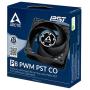 ARCTIC P8 PWM PST CO - 80 mm Case Fan, PWM Sharing Technology (PST), Pressure-optimised, Dual Ball Bearing for Continuous Operation, Computer, 200-3000 RPM