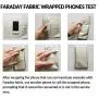 Faraday Fabric-EMI RFID Shielding-Block WiFi/RF Anti-Radiation Military Grade for Radiowave Microwave and Radiation Protection Nickel Copper Fabric, Emf Protection Fabric 36''x44'' inch
