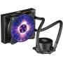 Cooler Master MasterLiquid ML120L RGB Close-Loop CPU Liquid Cooler, 120mm Radiator, Dual Chamber RGB Pump, Dual MF120R RGB Fans, RGB Lighting for AMD Ryzen/Intel LGA1200/1151