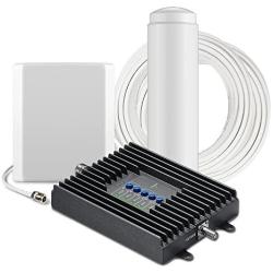 SureCall Fusion4Home Cell Phone Signal Booster Kit for Home and Office - Verizon, AT&T, Sprint, T-Mobile 3G, 4G and LTE, Covers Up to 3,000 Sq Ft, black (SC-PolyH-72-OP-Kit)