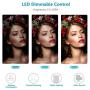Neewer Dimmable LED Video Light 1320 LEDs 3200-5600K,CRI 2829Lux/m, CRI 96+ Metal Frame with Barndoor, DC Adapter/Battery Power for Studio Portrait Product Video Shooting (Battery Not Include)