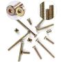 Crib Screws and Bolts Crib Parts Replacements for Baby Bed Cot Bunk Furniture M6 Barrel Nuts Crib Bolts 16mm Set of 12