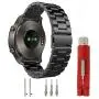 Huawei Watch 2 Classic - Titanium Grey Band, CBIN 22mm Solid Stainless Steel Metal Business Replacement Bracelet Strap for Huawei Watch 2 Classic Smartwatch - Titanium Grey (Metal Black) Huawei Watch 2 Classic - Titanium Grey Band, CBIN 22mm Solid Stainless Steel Metal Business Replacement Bracelet Strap for Huawei Watch 2 Classic Smartwatch - Titanium Grey (Metal Black)