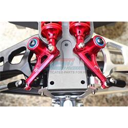 for Traxxas E-Revo 2.0 VXL Brushless (86086-4) Upgrade Parts Aluminum Front Rocker Arm Set - 1Pr Set Green