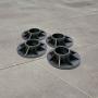 Intex 18-24 Foot Metal Frame Pool Replacement Leg Caps, 2016 and After (8 Caps)