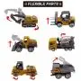 Kids Diecast Construction Vehicles Metal Engineering Cars Set Toys Play Trucks for Boys Age 3 4 Birthday Party Supplies Cake Topper (Pack of 6) Kids Diecast Construction Vehicles Metal Engineering Cars Set Toys Play Trucks for Boys Age 3 4 Birthday Party Supplies Cake Topper (Pack of 6)