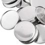 Metal PIN Back Button Parts {500 pcs} - Additional Extra Button Maker Badge Making Machine Pieces - 32MM (1¼ INCH) | 500 Metal Badge Button Shell & pin Back